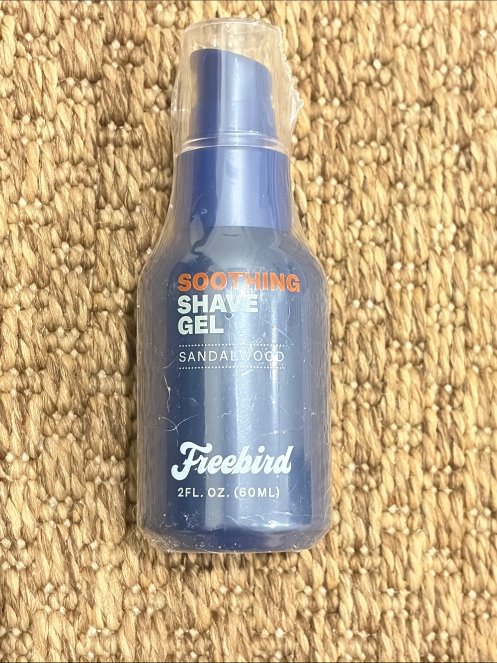 freebird Sandalwood Soothing Shave Gel — Blue